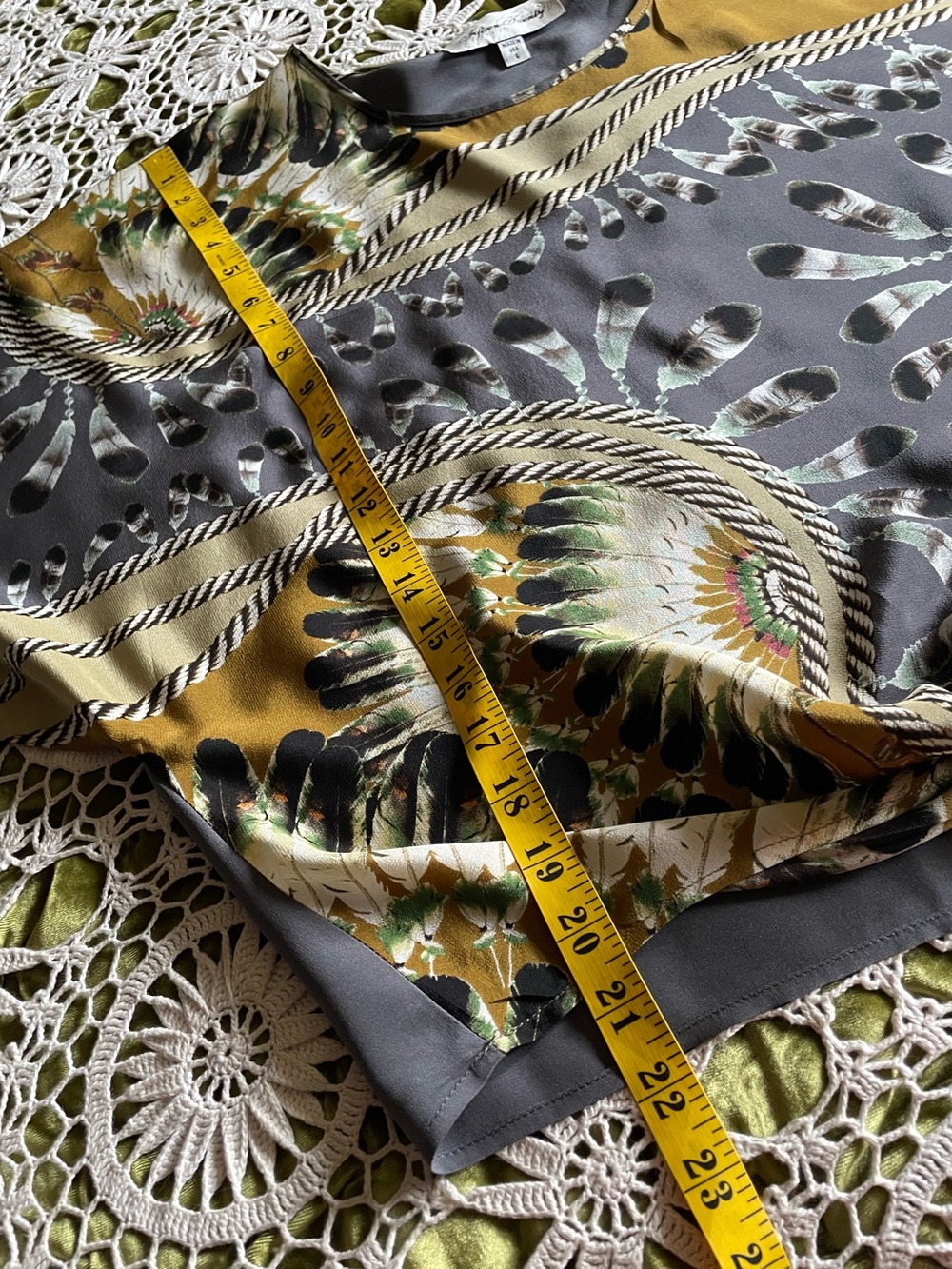 Silk top - Picture 13 of 16